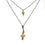 Layered, Reef Shark Necklace