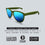 Recycled Ocean Plastic Polarized Sunglasses – Olive / Teal