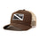 Cap - Diver Down Trucker Hat With Black/White Dive Flag