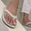 Footwear - Indosole Men’s ESSNTLS Flip Flops - Sea Salt