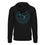 Hoodie - Women's Mermaid Zip Hoodie- Black