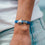 Jewelry - Whale Shark Bracelet - Sterling Silver/Navy