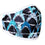 Great White Shark Recycled Plastic Face Mask with Filter Pocket + 5 Filters | Reusable, Washable, Eco-Friendly