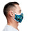 Manta Ray & Scuba Diver Recycled Plastic Face Mask with Filter Pocket + 5 Filters | Reusable, Washable, Eco-Friendly