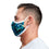 Manta Ray & Scuba Diver Recycled Plastic Face Mask with Filter Pocket + 5 Filters | Reusable, Washable, Eco-Friendly