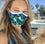 Mask - Manta Ray Recycled Plastic Face Mask With Filter Pocket + 5 Filters