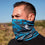 PADI Manta Ray Recycled Plastic Face Shield / Sun Mask + 2 Filters