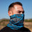 PADI Manta Ray Recycled Plastic Face Shield / Sun Mask + 2 Filters