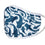 Whale Shark Recycled Plastic Face Mask with Filter Pocket + 5 Filters | Reusable, Washable, Eco-Friendly