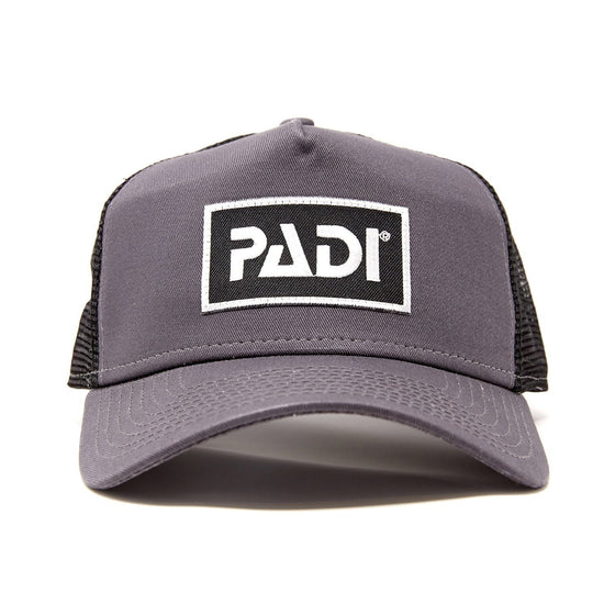 Cap - PADI Trucker Hat Dark Grey