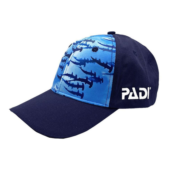 Cap - Recycled Plastic, Hammerhead Shark Hat - Navy