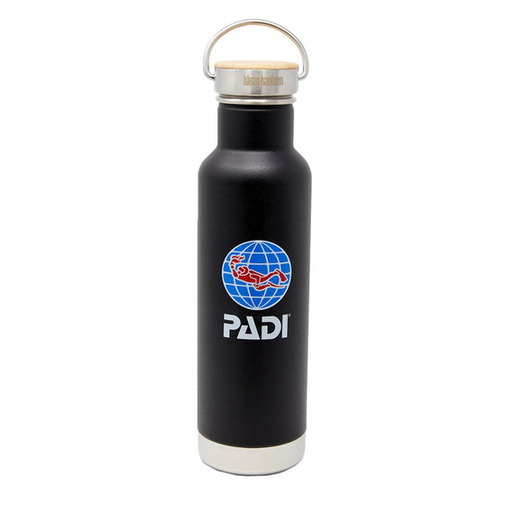 Drinkware - PADI X Klean Kanteen Insulated 20 Oz Bottle - Matte Black