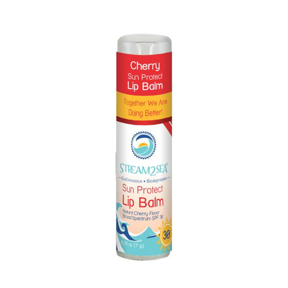 Lip Balm - Stream2Sea Sun Protect Mineral Lip Balm Cherry SPF 30