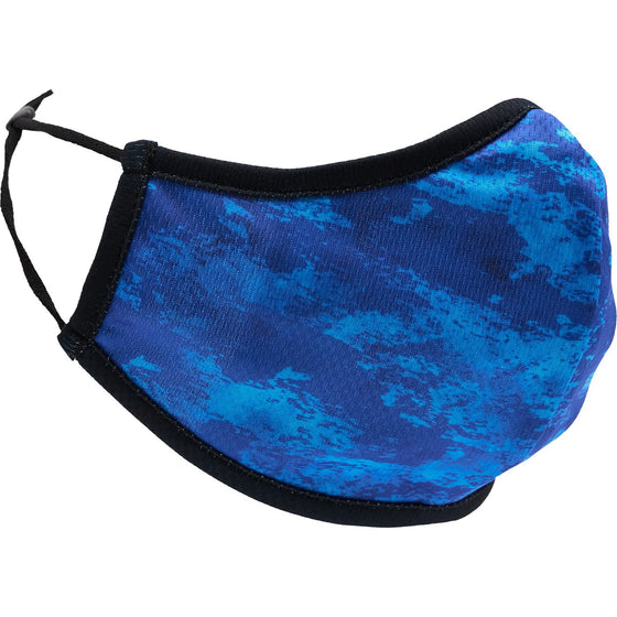 Mask - Ocean Depths 3-Layer Face Mask Made From Recycled Plastic W/ Filter Pocket