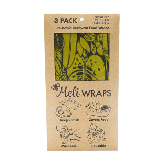 Plastic Free Alternative - Meli Wraps Ola 3 Pack