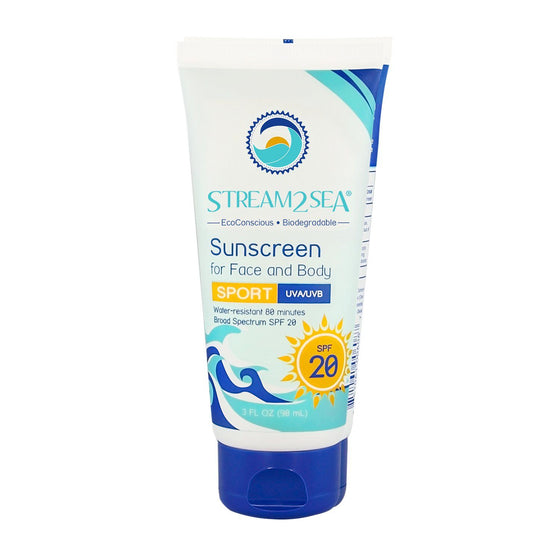 Sunscreen - Stream2Sea Sunscreen For Face And Body SPF 20