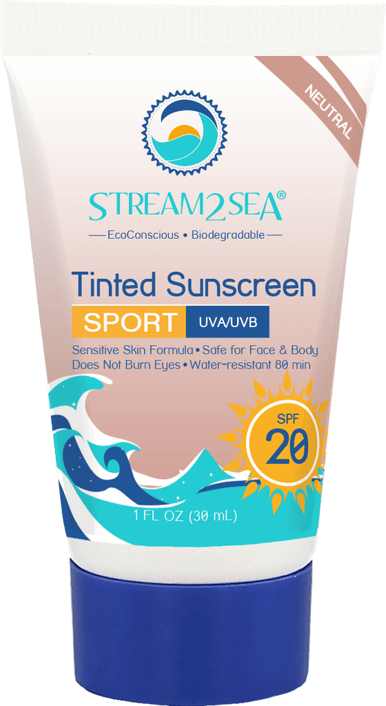 Sunscreen - Stream2Sea Tinted Sunscreen SPF 20