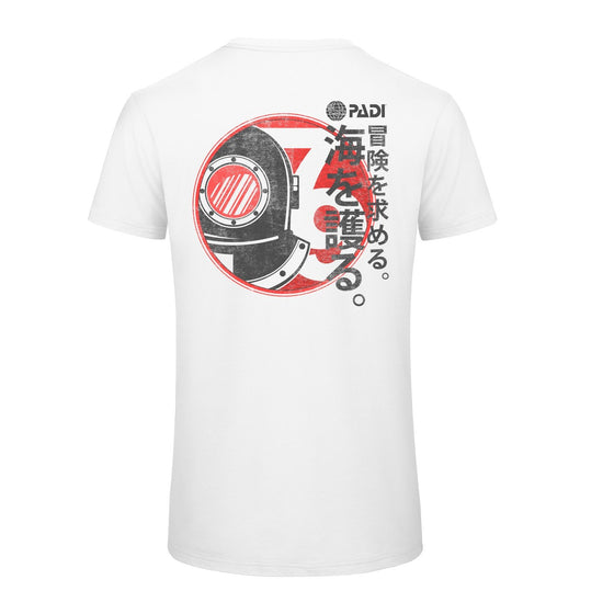 T-Shirt - Men's PADI Japan Retro Tee