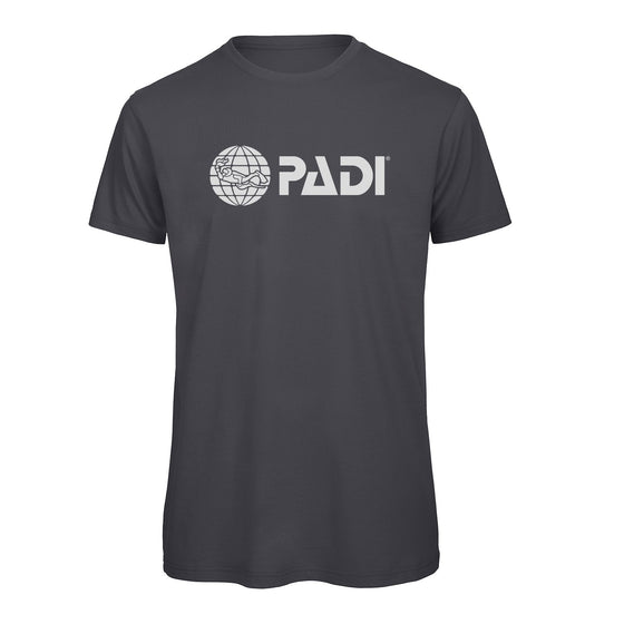 T-Shirt - PADI Classic Logo Tee - Dark Grey