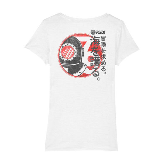 T-Shirt - Women’s PADI Japan Retro Tee